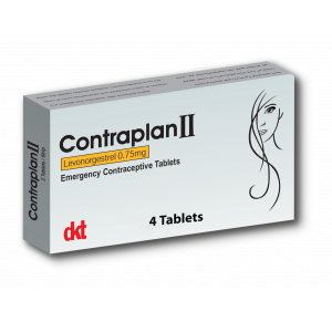 CONTRAPLAN II 0.75 MG ( LEVONORGESTREL ) 4 TABLETS